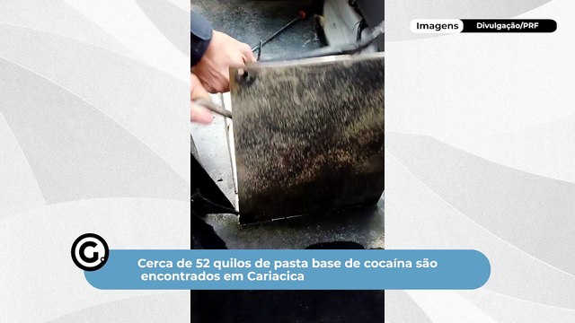 Cerca de 52 quilos de pasta base de cocaína são encontrados em Cariacica