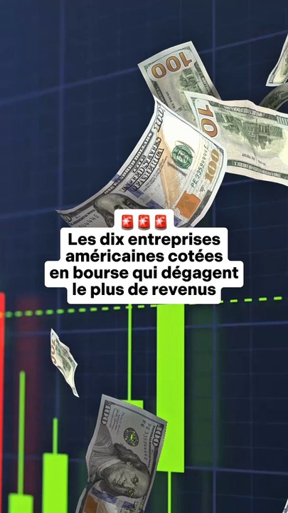🚨 Les 10 entreprises américaines cotées en Bourse qui dégagent le plus de revenus en 2026