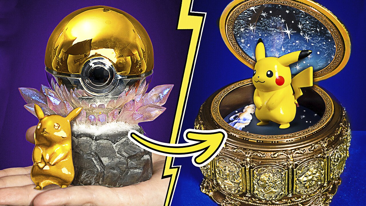 Crafting a Magical Pokéball Music Box for Christmas Gifts