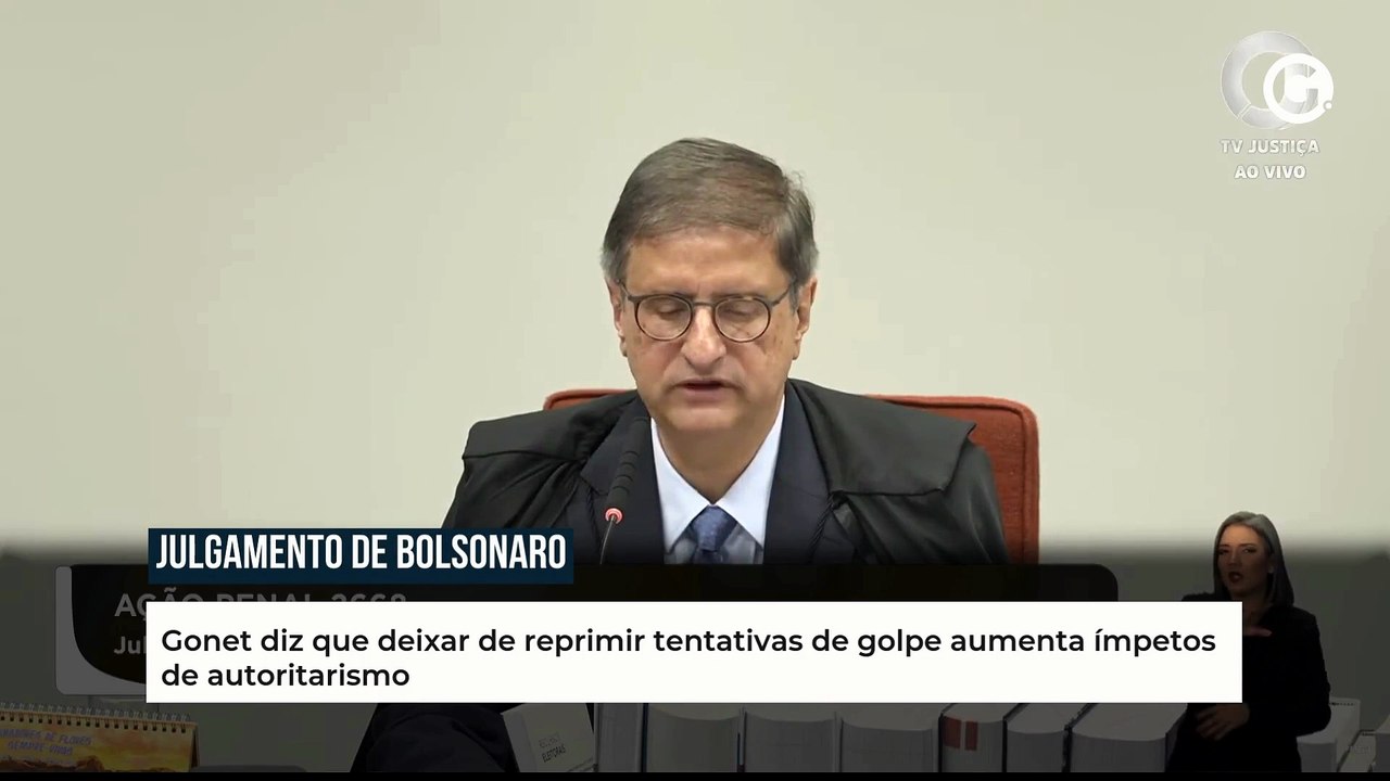 Gonet diz que deixar de reprimir tentativas de golpe aumenta ímpetos de autoritarismo