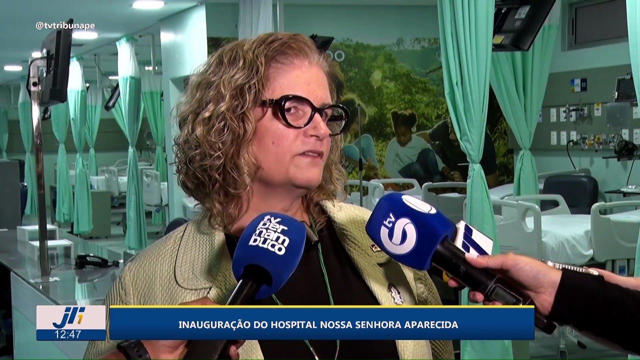 Inauguração do Hospital Nossa Senhora Aparecida