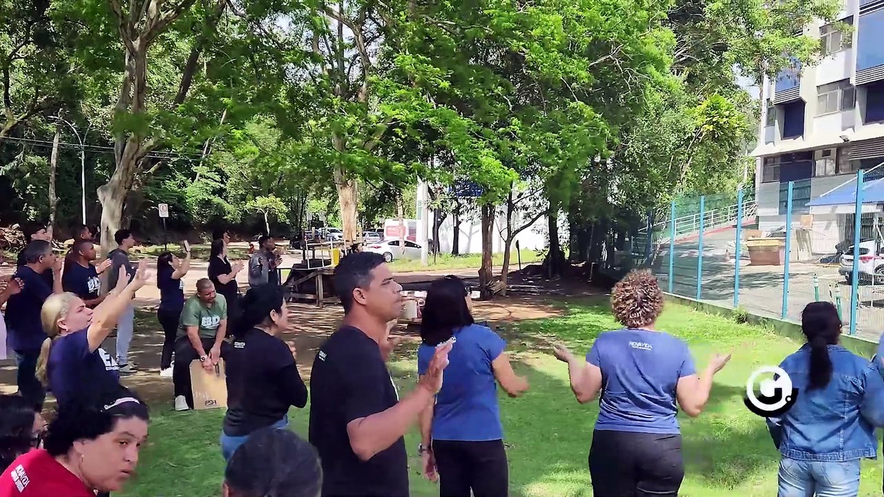 Hospital Santa Rita: culto a céu aberto para funcionária internada na UTI