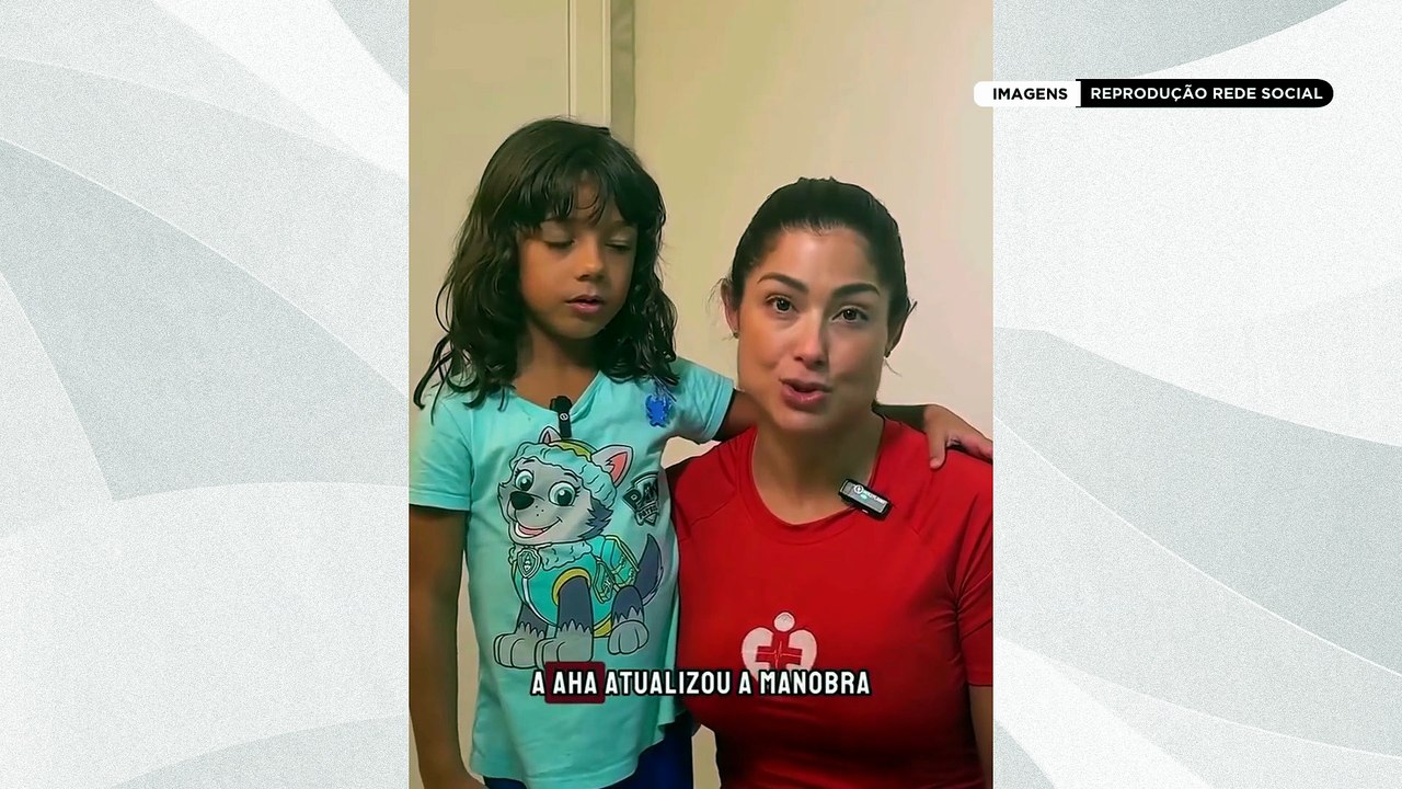 Capitã do Corpo de Bombeiros do ES detalha mudança na manobra de desengasgo em crianças