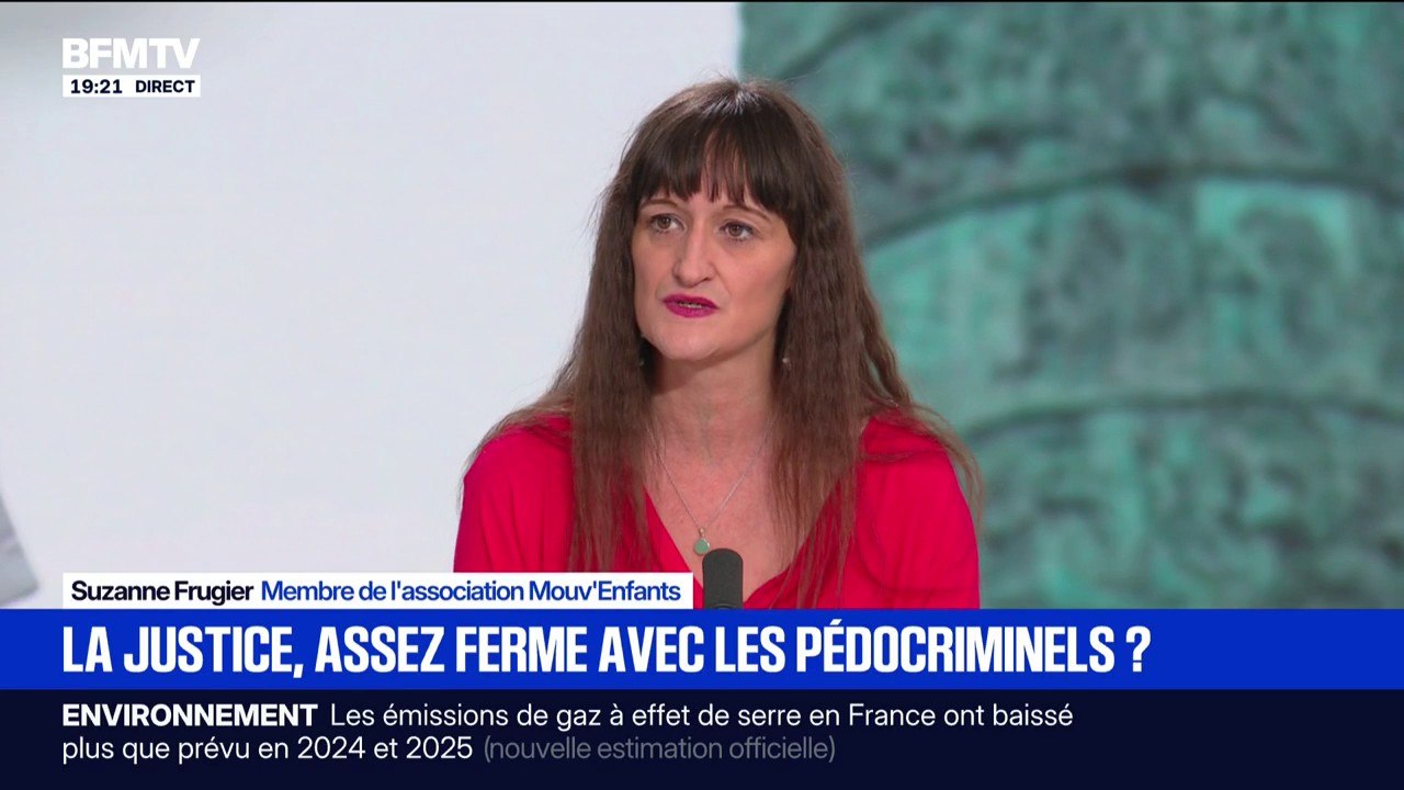 Pédocriminalité: "Ces dysfonctionnements sont une norme aujourd'hui", assure Suzanne Frugier, membre de l'association Mouv'Enfants