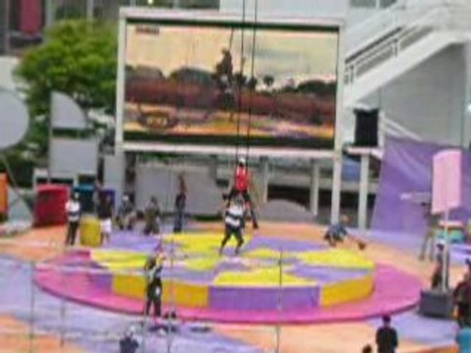 Répétitions d'Intervilles au Futuroscope