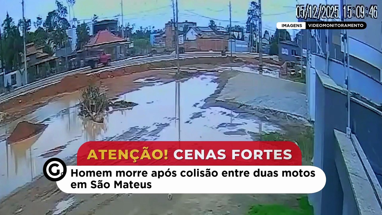 Homem morre após colisão entre duas motos em São Mateus