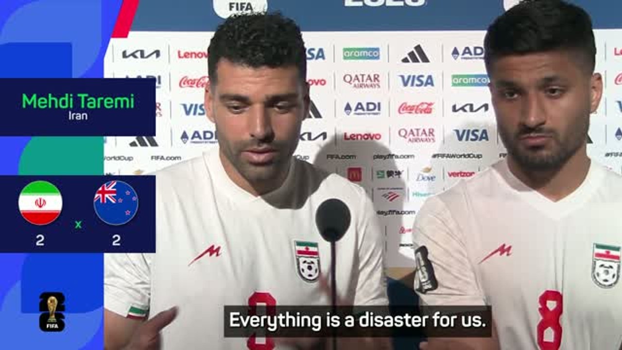 'A disaster' - Taremi on Iran's World Cup preparations