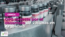 OPS apuesta por el desarrollo de vacunas en Argentina