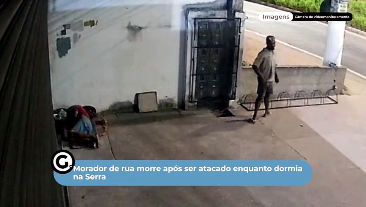 Morador de rua morre após ser atacado enquanto dormia na Serra