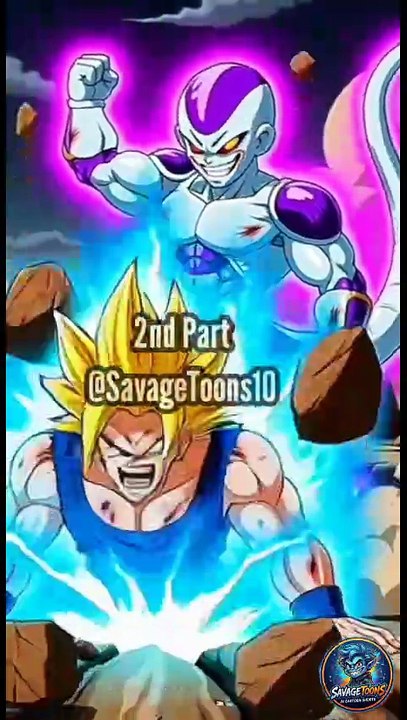 Goku vs Frieza - SS3 Goku Brutally Beats & Defe...