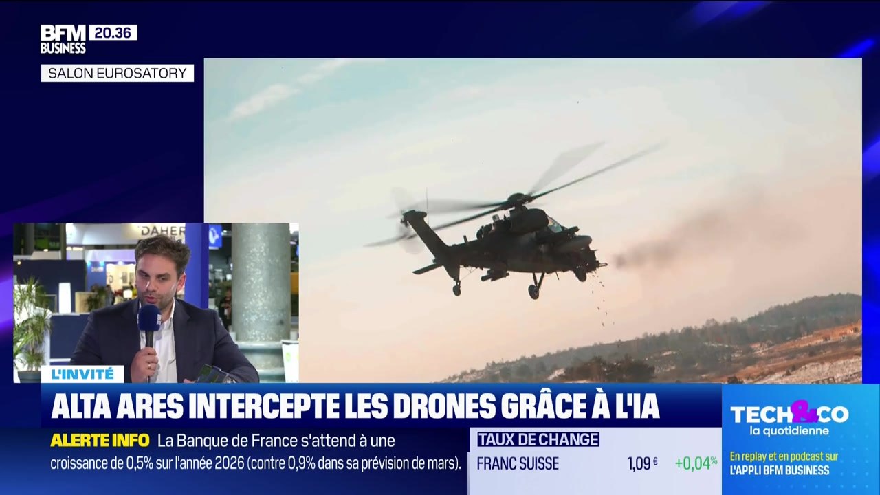 Hadrien Canter (Alta Ares) : Alta Ares intercepte les drones grâce à l'IA - 16/06