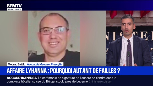 Lyhanna pourrait être en vie aujourd'hui si on avait accordé un tout petit peu d'importance à tous ces signaux d'alerte , déclare Mourad Battikh, avocat de Maeva et Prescyllia
