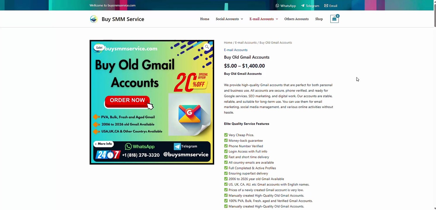 Where Can You Buy Old Gmail Accounts? 17 Options Explained
