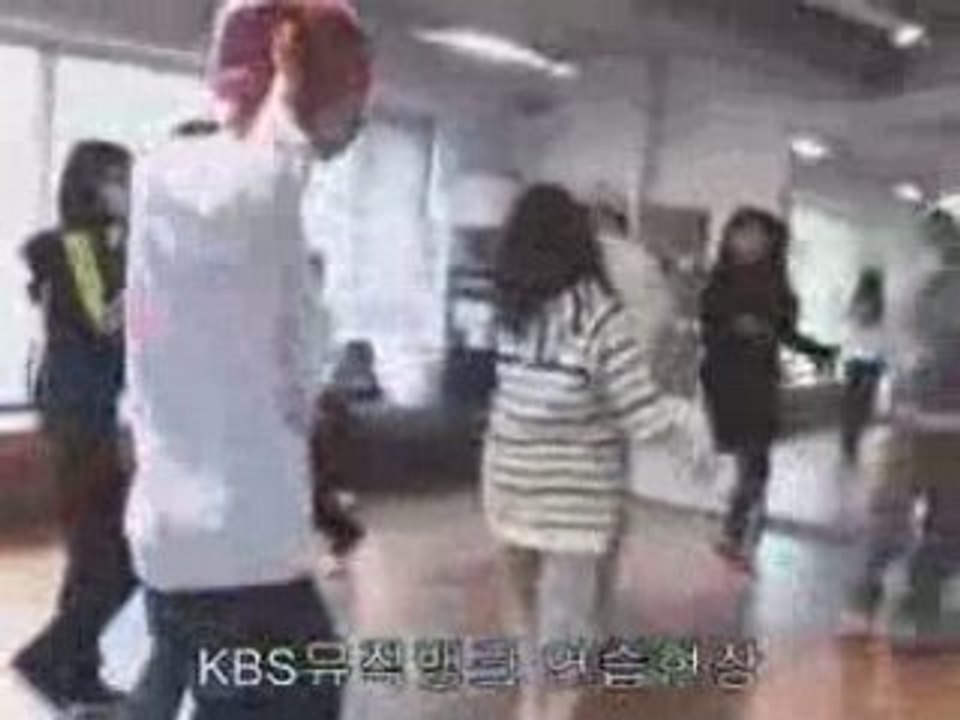 Big Bang & Wonder Girls Special Stage Rehearsal - "Tell Me"