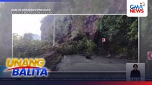 Ilang kalsada, pansamantalang hindi nadaanan dahil sa landslide | Unang Balita