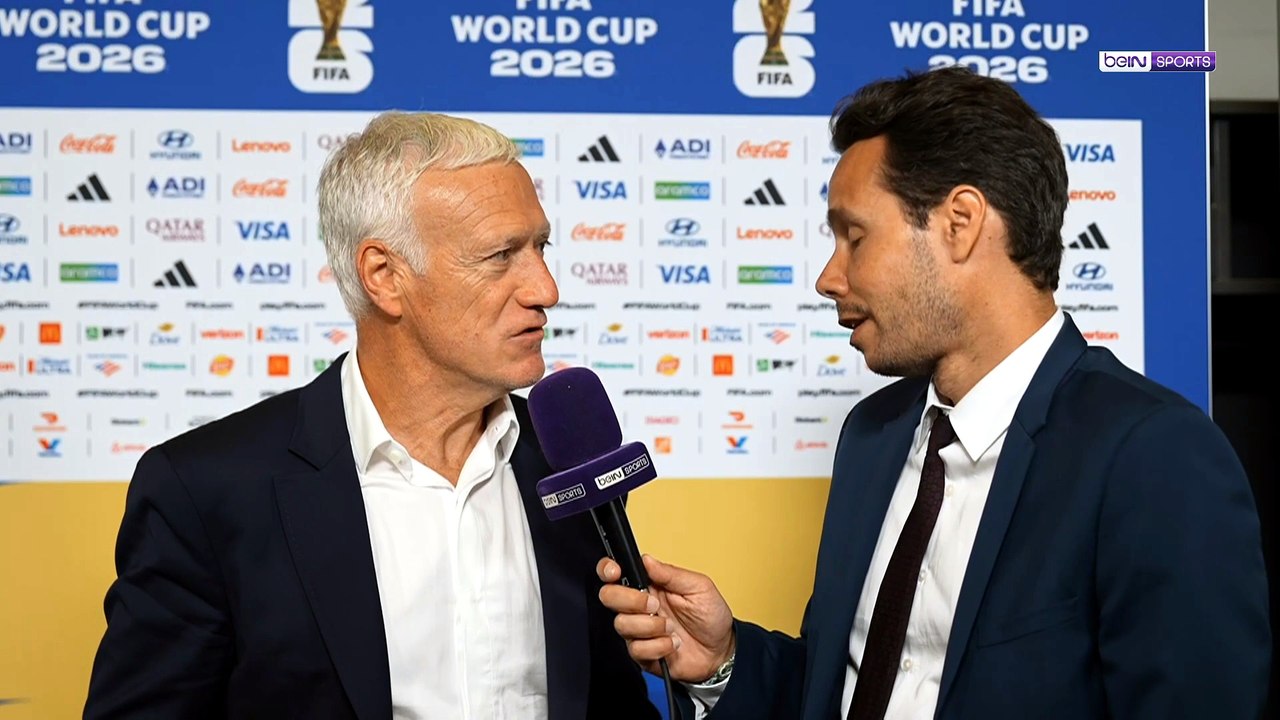 Coupe du Monde 2026 - La joie de Deschamps au m...