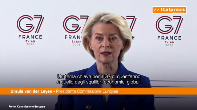 G7, von der Leyen Dobbiamo collaborare sulle materie prime critiche
