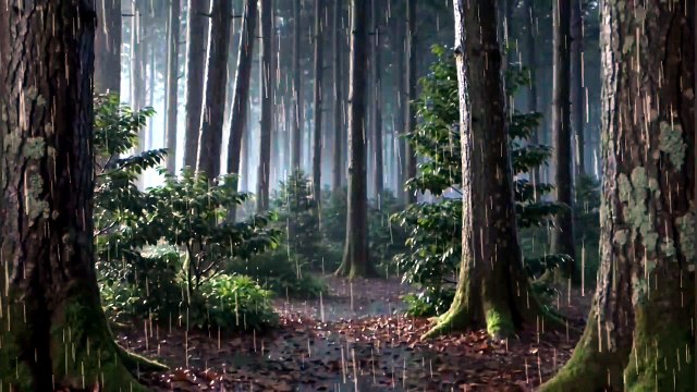 Deep Forest Rain for Sleep | Relaxing Nature Sounds for Deep Sleep, Stress Relief & Study #rain #relax #deepsleep #trending #viral