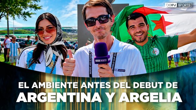 Argentina y Argelia protagonizan una fiesta de aficiones en Kansas City | beINSPORTS