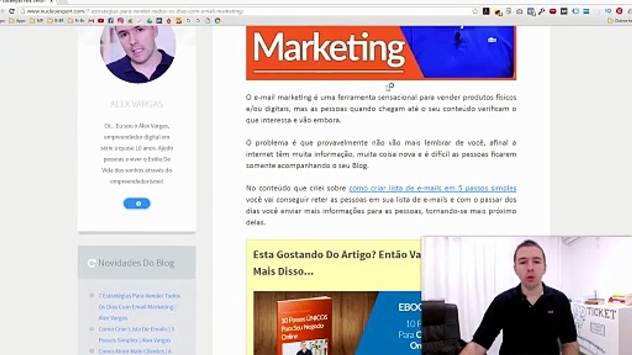 Como criar um blog de sucesso que vende todos o...