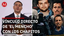 Harfuch destapa nexo financiero entre el CJNG y la facción de Los Chapitos