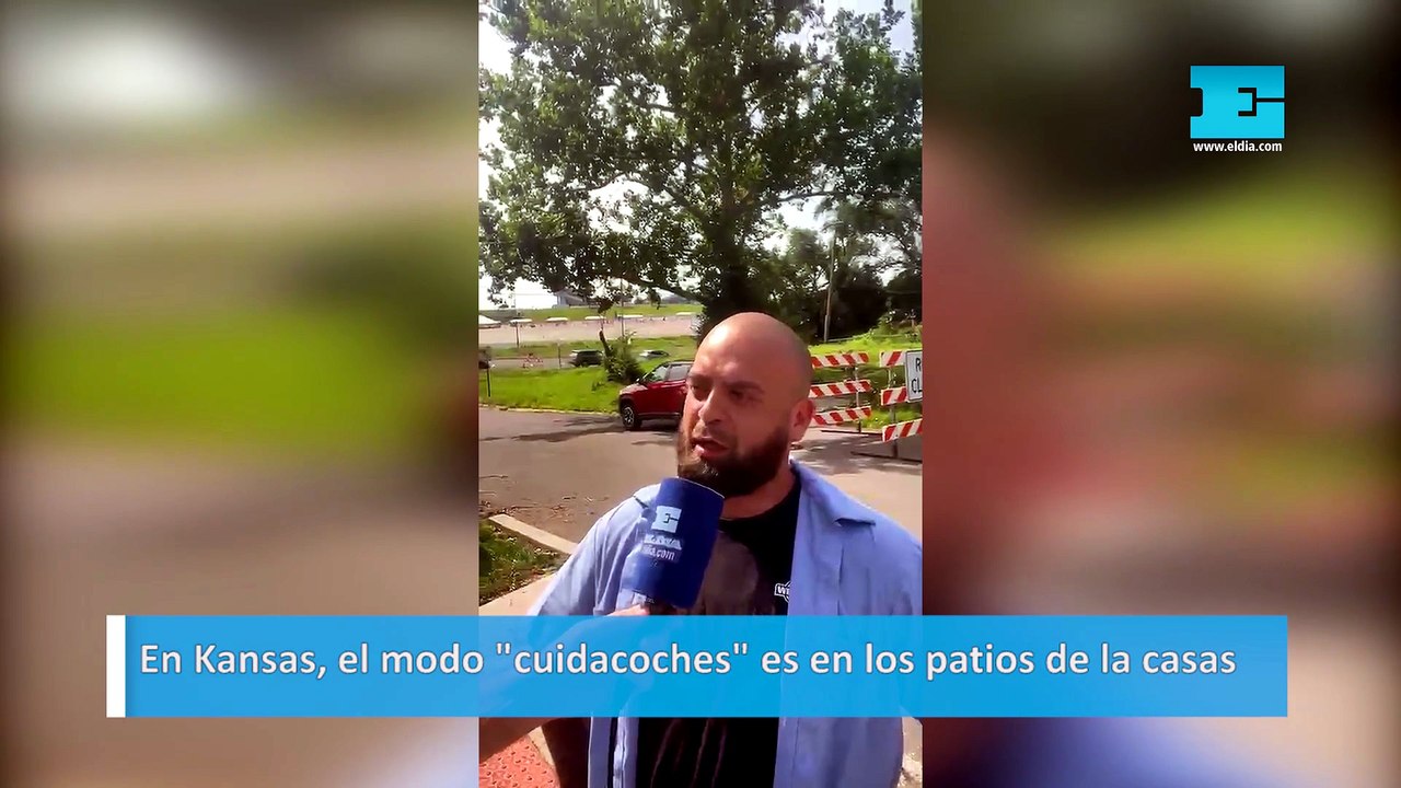 En Kansas, el modo "cuidacoches" es en los patios de la casas