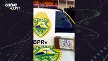 Jovem é preso com mais de 2 quilos de crack durante operação da PRE em Perobal