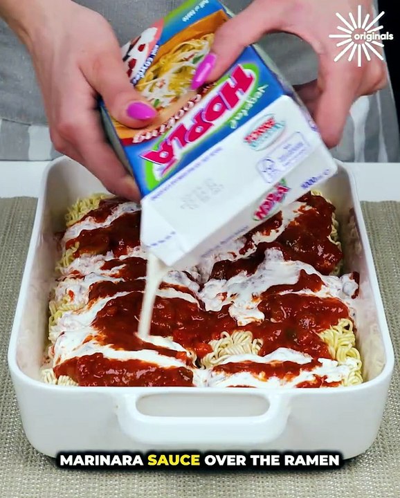 Tasty ramen lasagna recipe you'll love! 👌🍴