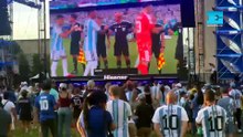 La salida al campo y el saludo protocolar entre Argentina y Argelia
