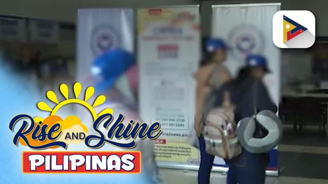 Halos 200 Pilipino mula sa Kuwait, ligtas na naiuwi sa Pilipinas | ulat ni Elijah Canlas