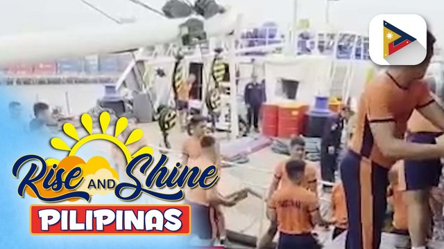 PCG, patuloy sa paghahatid ng tulong sa mga apektado ng #lindol sa Mindanao; DSWD, puspusan din sa paghahatid ng relief items | ulat ni Carlo Candelaria