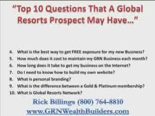 Top 10 Questions about Global Resorts