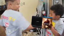 Goo Goo Gaga Bad Baby with Tantrum and Crying for rewind dvd movie karma Battle ball pit, ghosts, and creepy clown