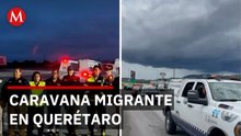 Más de 1800 paisanos queretanos regresan en caravana migrante de verano con 402 vehículos