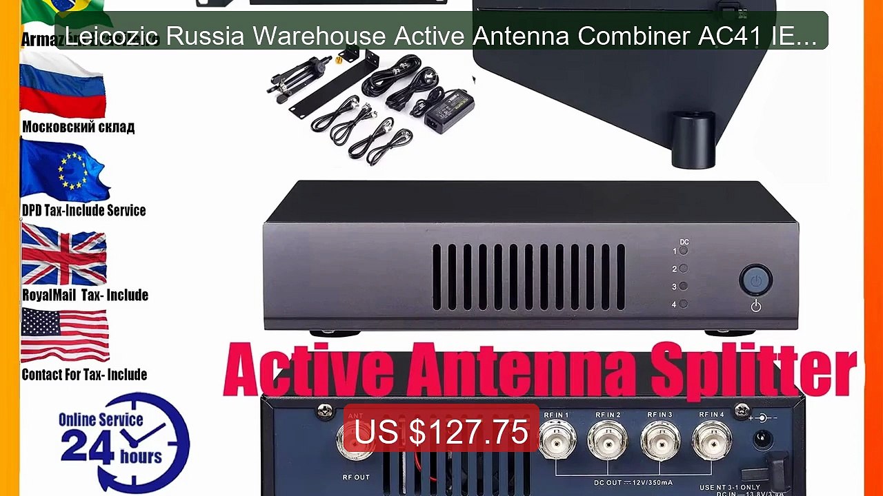Leicozic Russia Warehouse Active Antenna Combiner AC41 IEM ... -- Top Pick 2026 | Unbeatable Price!
