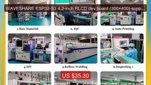 WAVESHARE ESP32-S3 4.2-inch RLCD dev board (300×400) supportin... -- Hot Deal 2026 | Limited Offer!