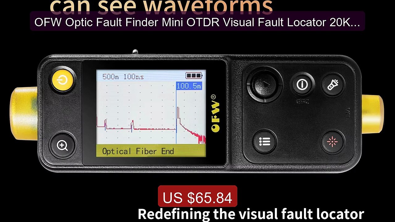 OFW Optic Fault Finder Mini OTDR Visual Fault Locator 20KM Optical ... -- Top Rated 2026 | Buy Now!