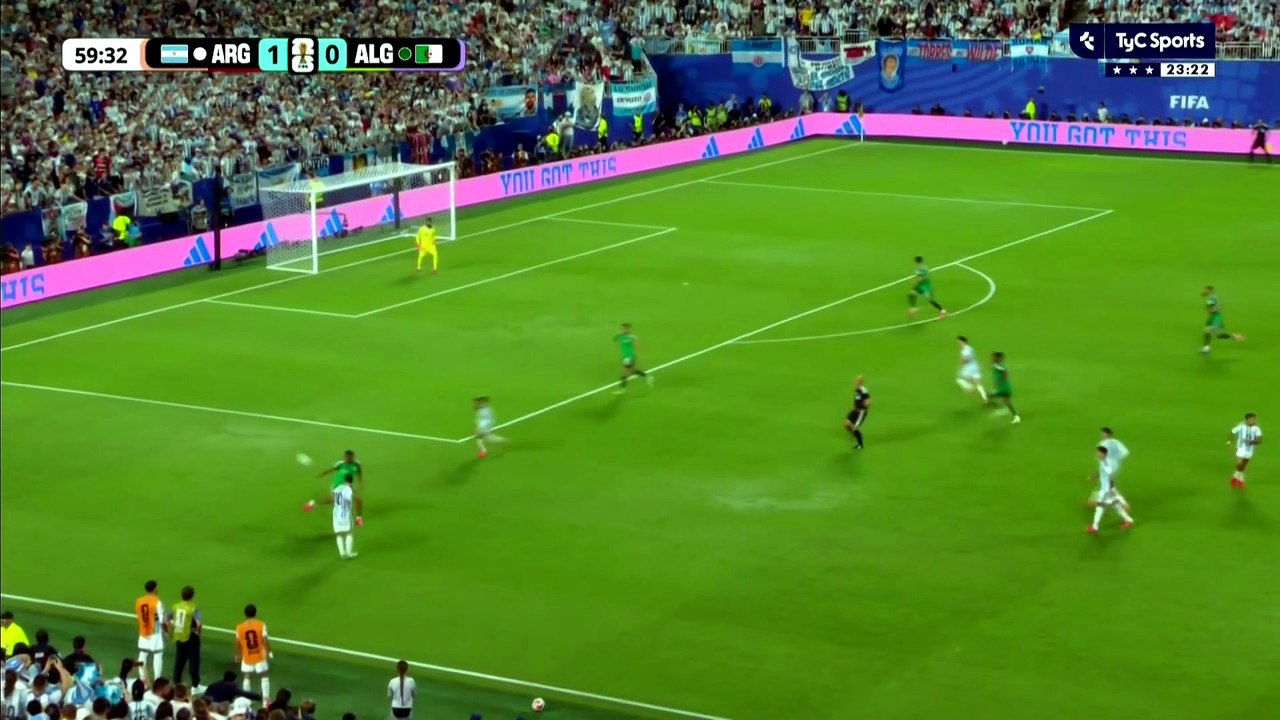 Argentina 2 - 0 Argelia | Gol de Lionel Messi