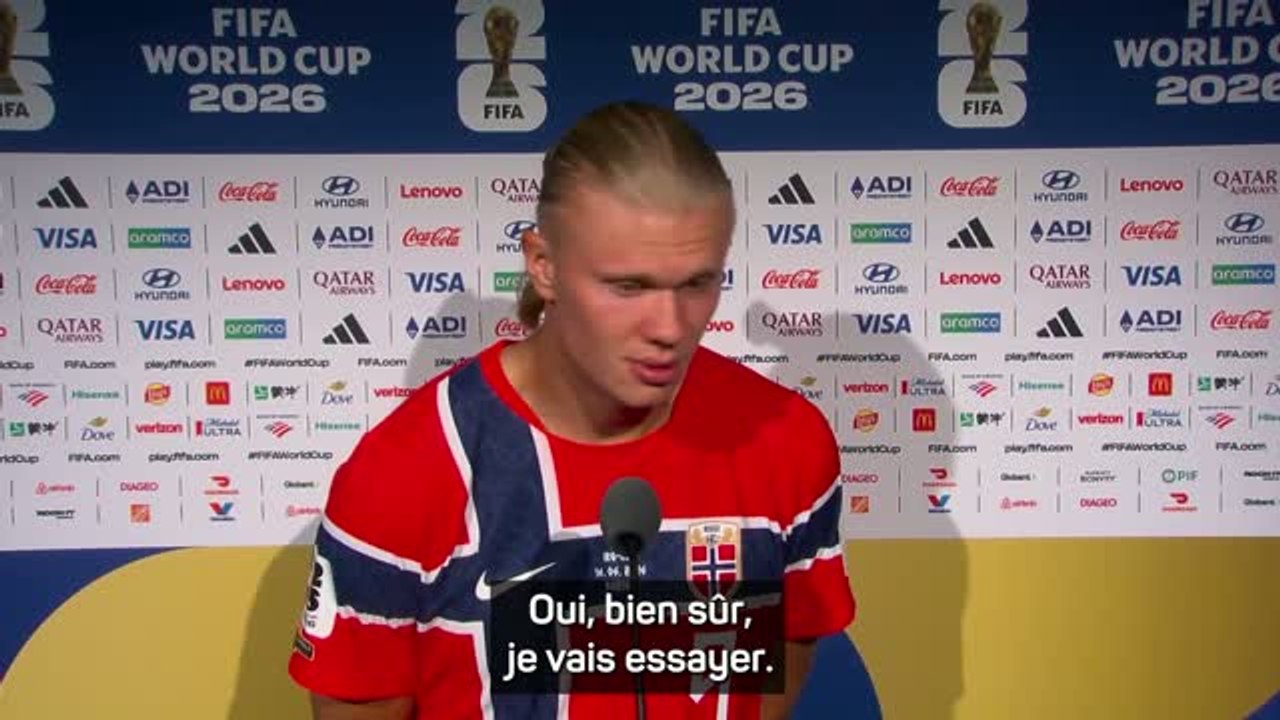 Norvège - Après son doublé, Haaland promet de mettre la même énergie dans chaque match