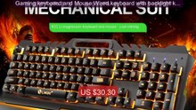 Gaming keyboard and Mouse Wired keyboard with backlight keyboard G... -- Best Deal 2026 | Shop Now!