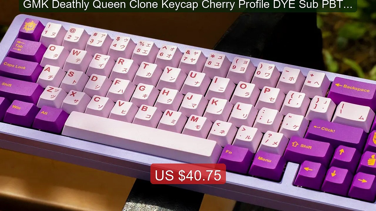 GMK Deathly Queen Clone Keycap Cherry Profile DYE Sub PBT Full Set... -- Best Deal 2026 | Shop Now!