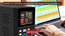 BSIDE DC Laboratory Regulated Power Supply Programmable 30V/10A 40... -- Best Deal 2026 | Shop Now!