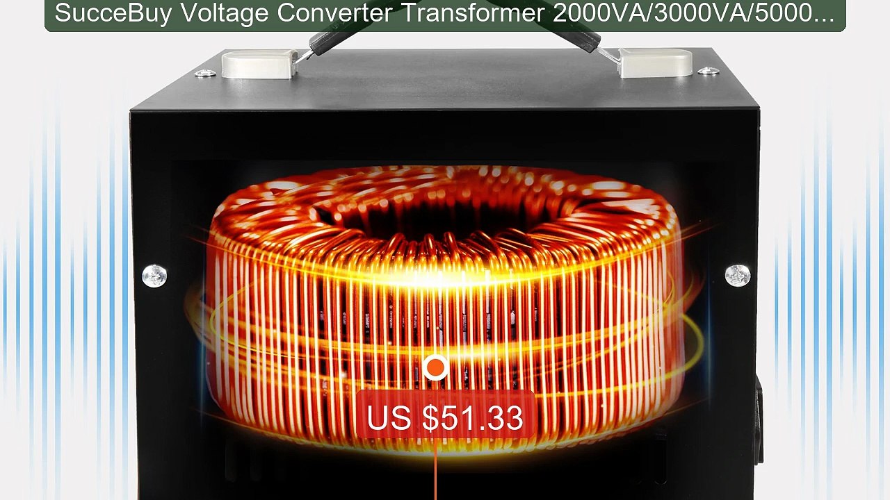 SucceBuy Voltage Converter Transformer 2000VA/3000VA/5000VA Heavy D... -- Top Rated 2026 | Buy Now!