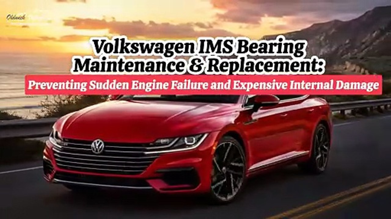 Volkswagen IMS Bearing Maintenance & Replacement Preventing Sudden Engine Failure and Expensive Internal Damage