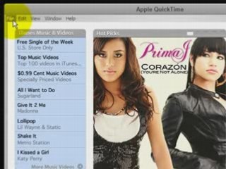 Play URLs in QuickTime Player