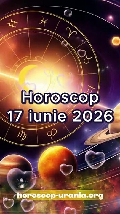 Horoscop 17 iunie 2026 - oferit de horoscop-urania.org