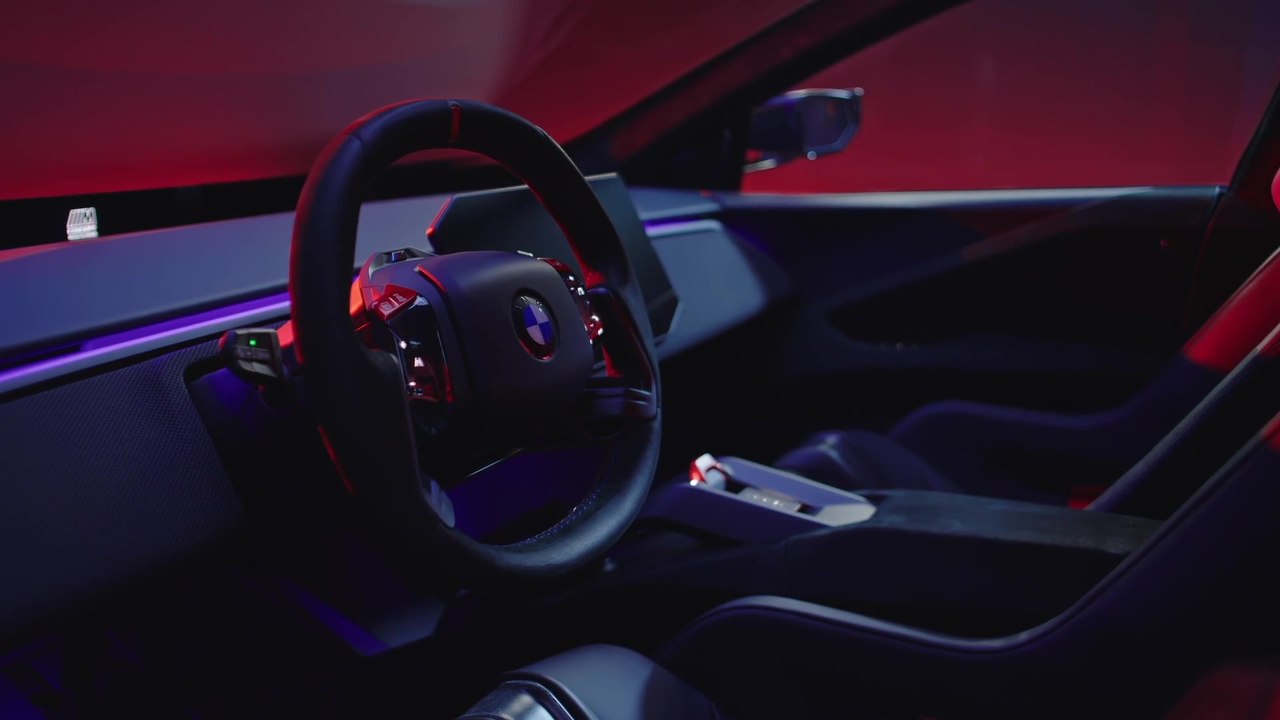 Das BMW M Concept Neue Klasse - Fahrerorientiertes Cockpit für ein intensives BMW M Erlebnis