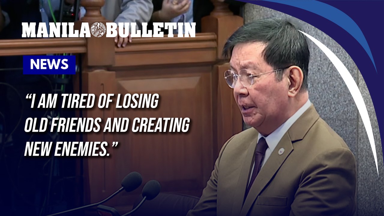 Lacson gives up Blue Ribbon chairmanship