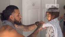 Dad's hilarious superhero cape stunt to lift his daughter's spirits fails