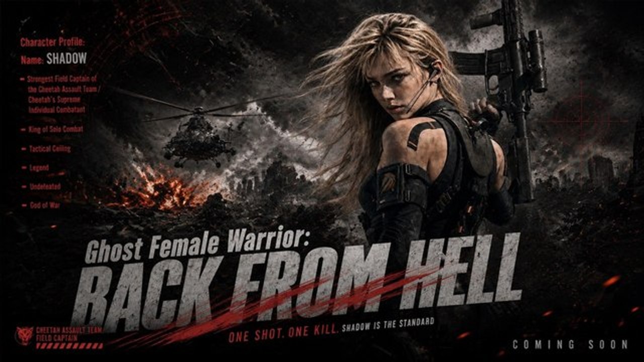 ghost female warrior back from hell #englishsub Trend 2026